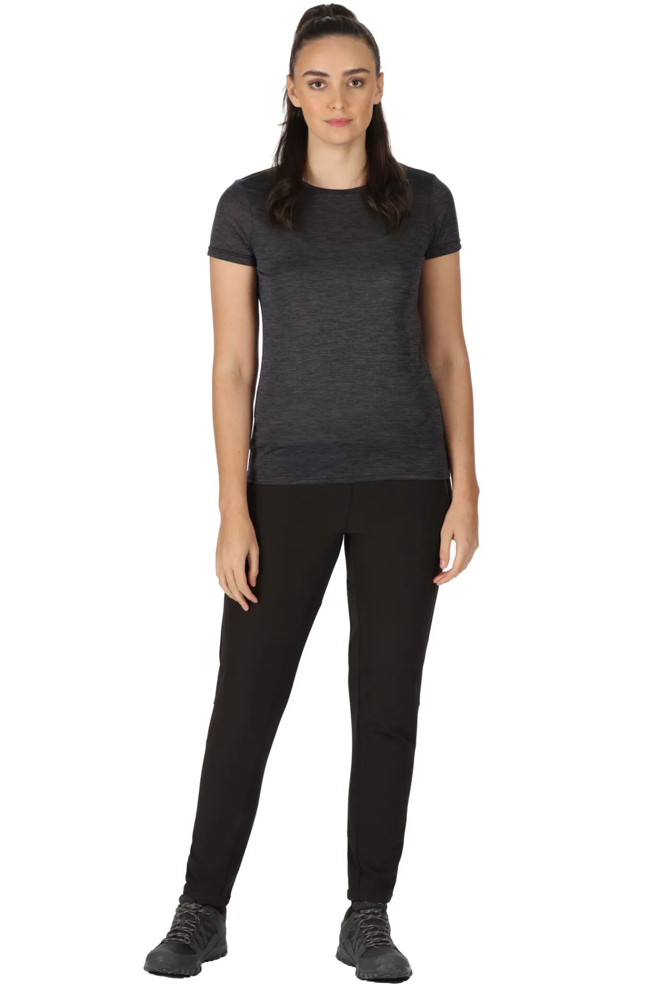 Regatta Pantalones De Senderismo Prestley Negro