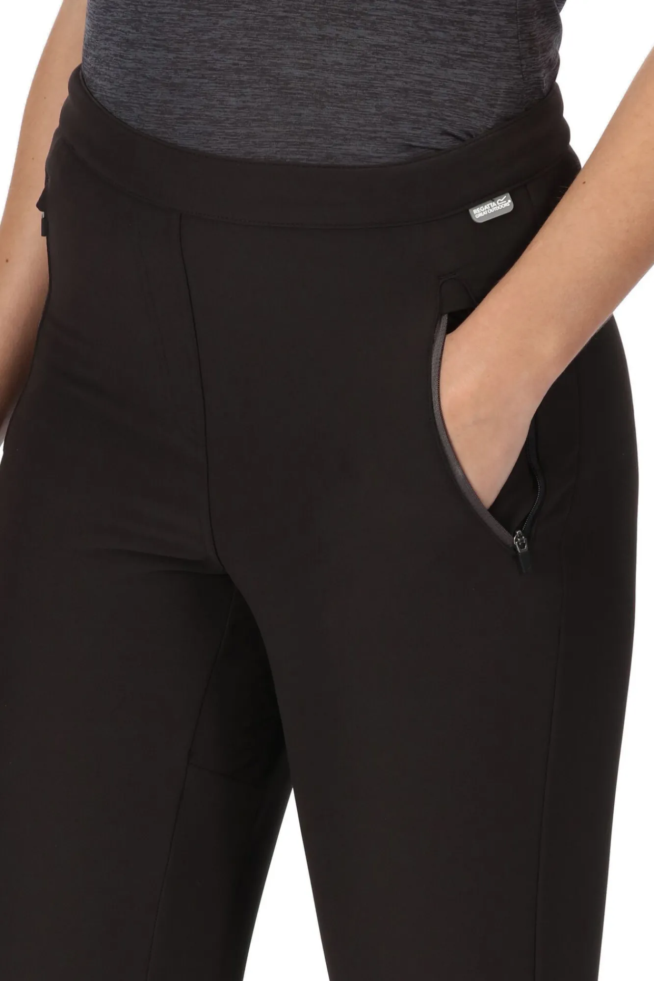 Regatta Pantalones De Senderismo Prestley Negro