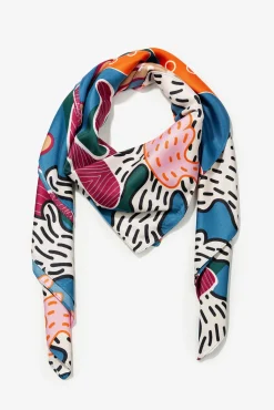 Vilanova Panuelo De Raso Estampado Outlet