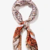 Vilanova Panuelo De Raso Estampado Marron Best