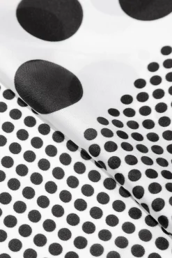 Vilanova Panuelo De Raso Estampado Negro Hot