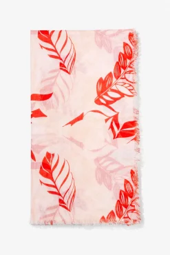 Vilanova Panuelo Estampado Rectangular Beige Sale