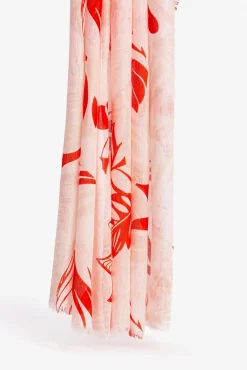 Vilanova Panuelo Estampado Rectangular Beige Sale