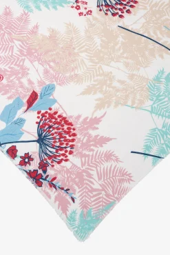 Vilanova Panuelo Estampado Rectangular Turquesa Hot