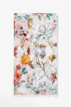 Vilanova Panuelo Estampado Rectangular Beige Hot