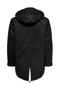 Only & Sons Parka Negro Sale
