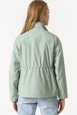 Tiffosi Parka Con Bolsillos Verde New