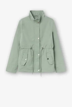 Tiffosi Parka Con Bolsillos Verde New