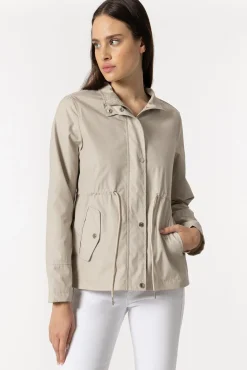 Tiffosi Parka Con Bolsillos Marron New