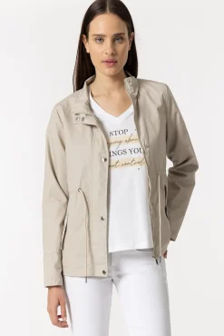 Tiffosi Parka Con Bolsillos Marron New