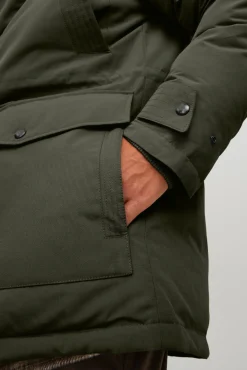 Jack & Jones Parka Con Capucha Verde Outlet