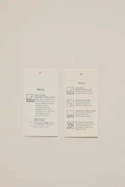 * Parka Tecnica Capucha Kaki Oscuro Sale