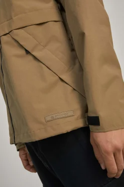 * Parka Tecnica Capucha Beige Online