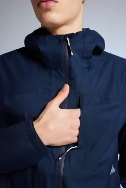 * Parka Tecnica Impermeable Navy Discount