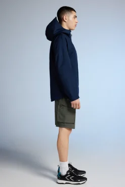 * Parka Tecnica Impermeable Navy Discount