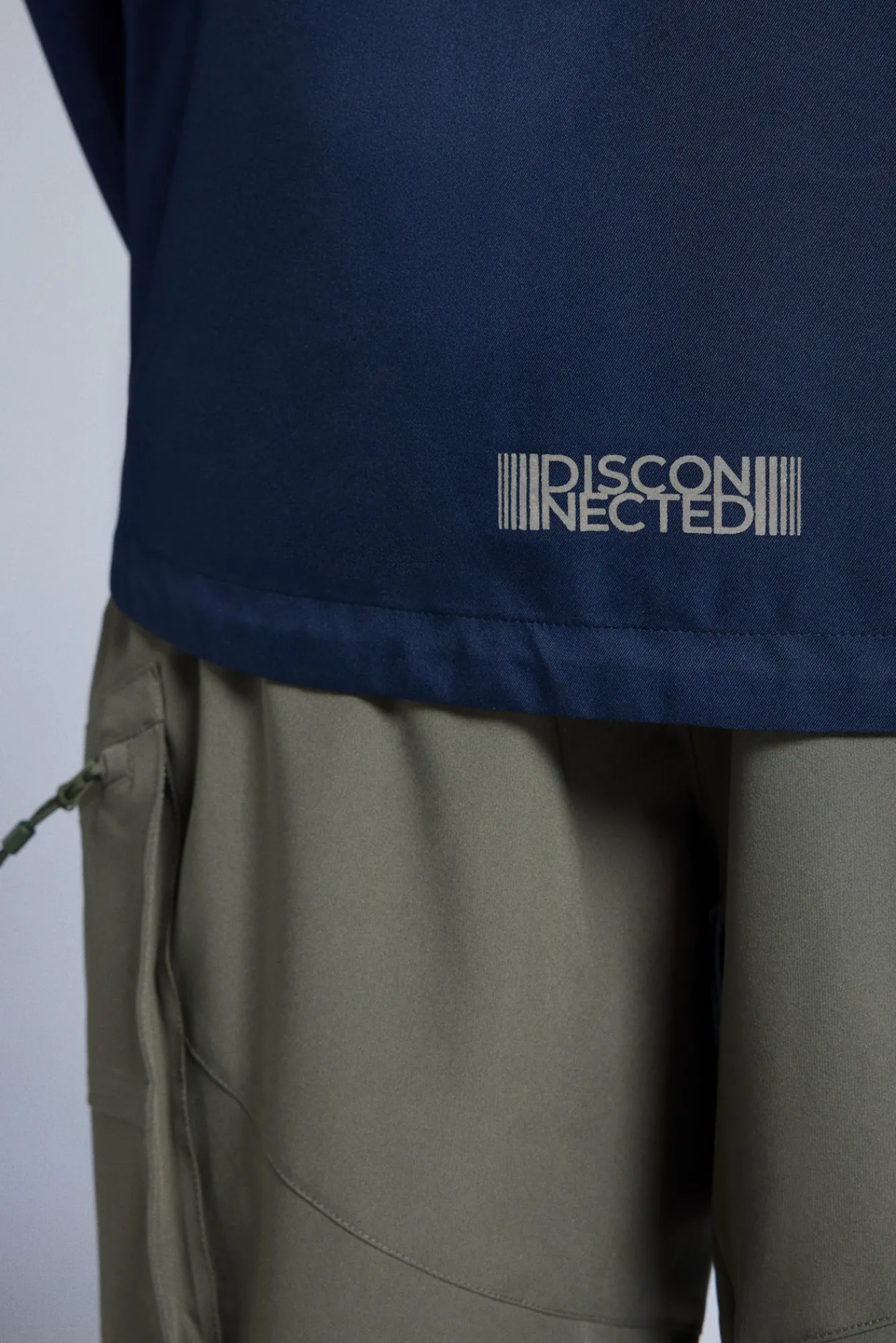 * Parka Tecnica Impermeable Navy Discount