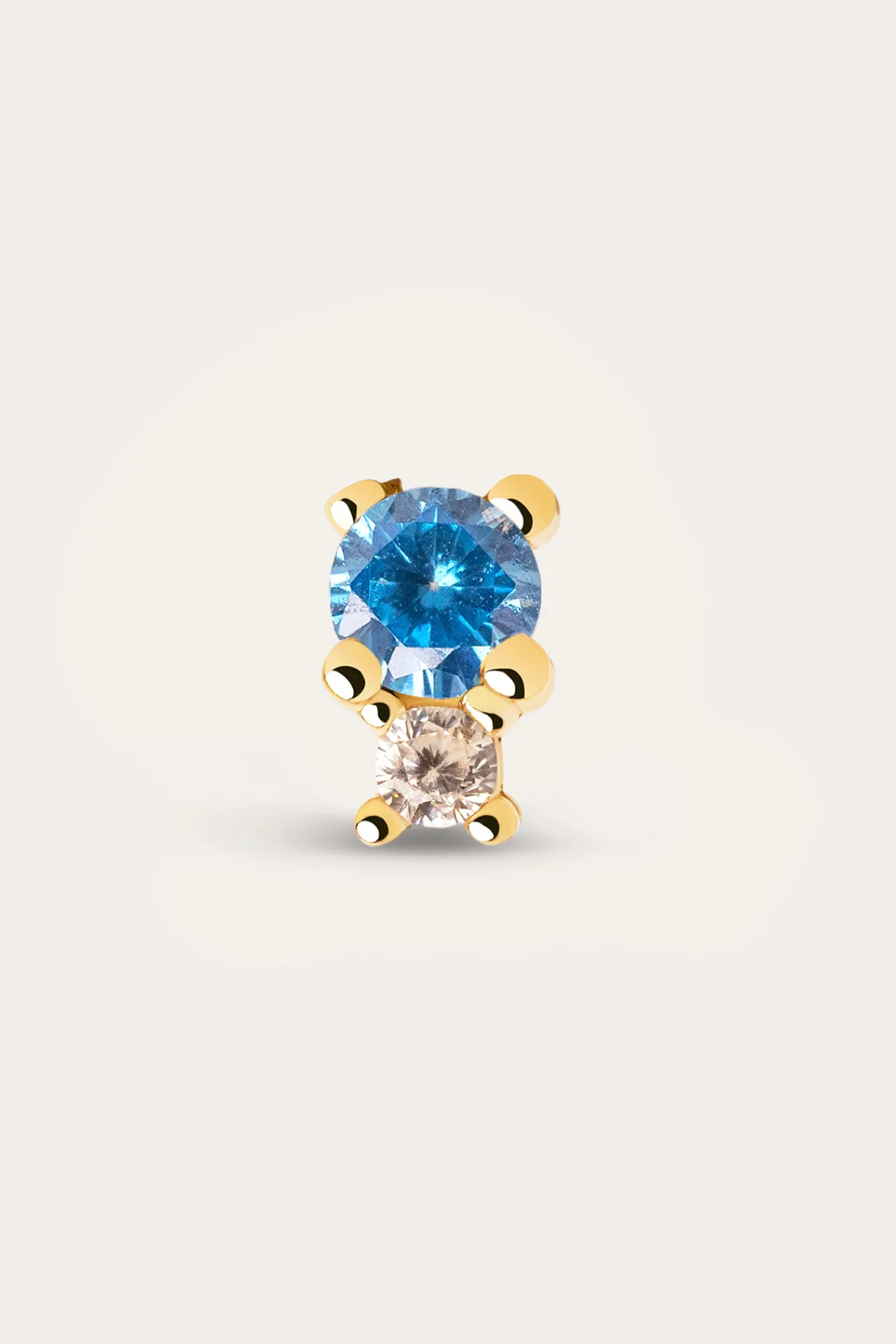 Singularu Pendiente Suelto Ellie Topaz Oro Amarillo Online