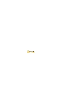 Singularu Pendiente Suelto Mini Arrow Oro Amarillo Outlet