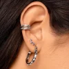 Singularu Pendiente Suelto Triple Spark Lavande Plata Gris Hot