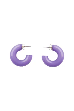Pieces Pendientes En Forma De Espiral. Morado Online