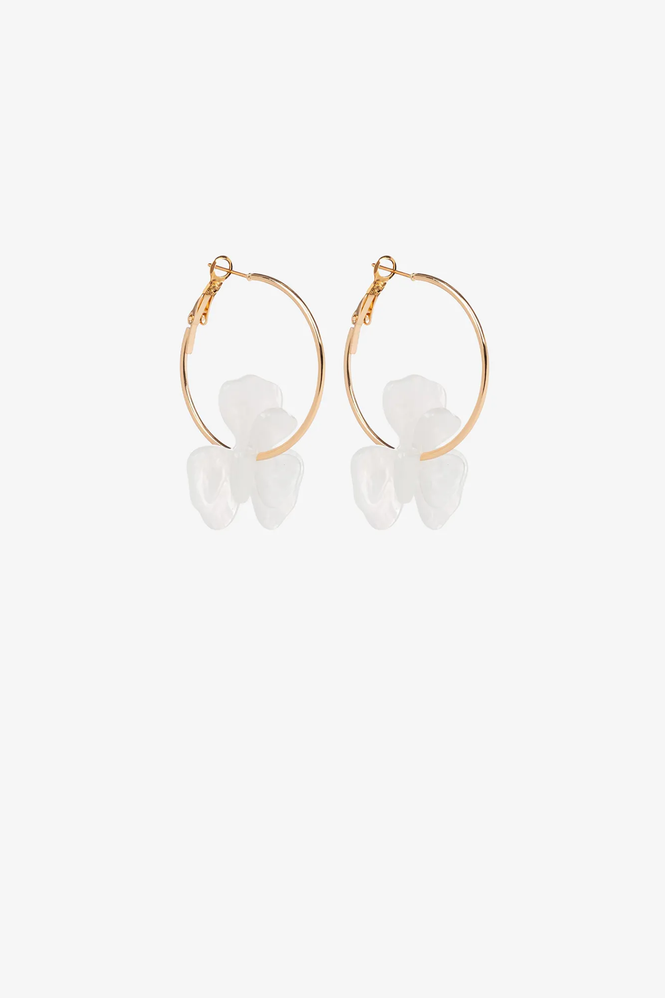 Vilanova Pendientes Largos Con Detalle De Flor Amarillo Best