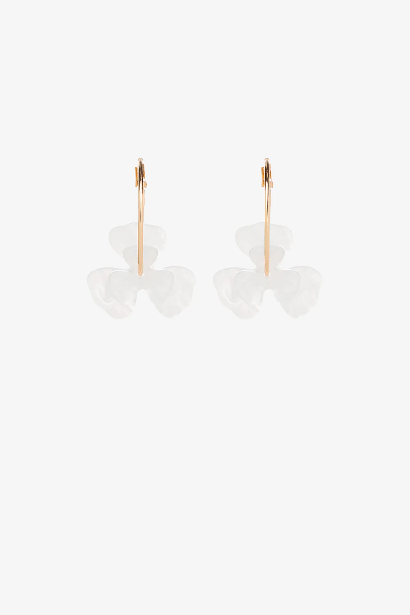 Vilanova Pendientes Largos Con Detalle De Flor Amarillo Best