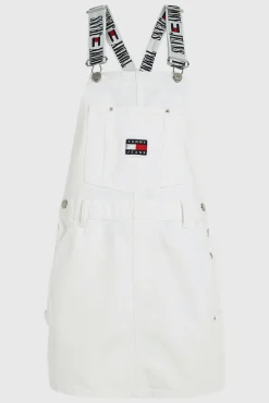 Tommy Jeans Pichi Denim Mini . Blanco Discount