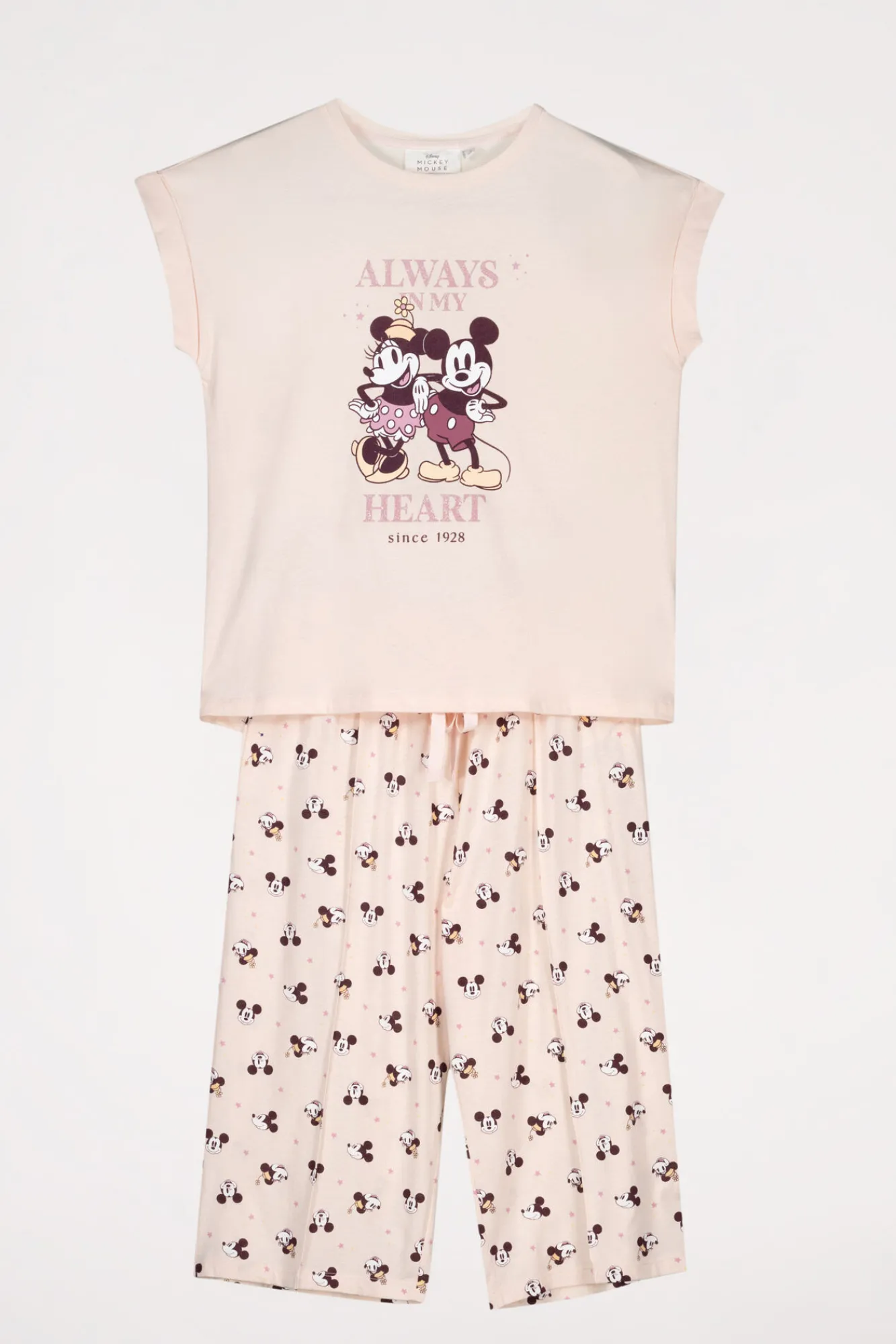 Women'secret Pijama Algodon Mickey Mouse Rosa Best