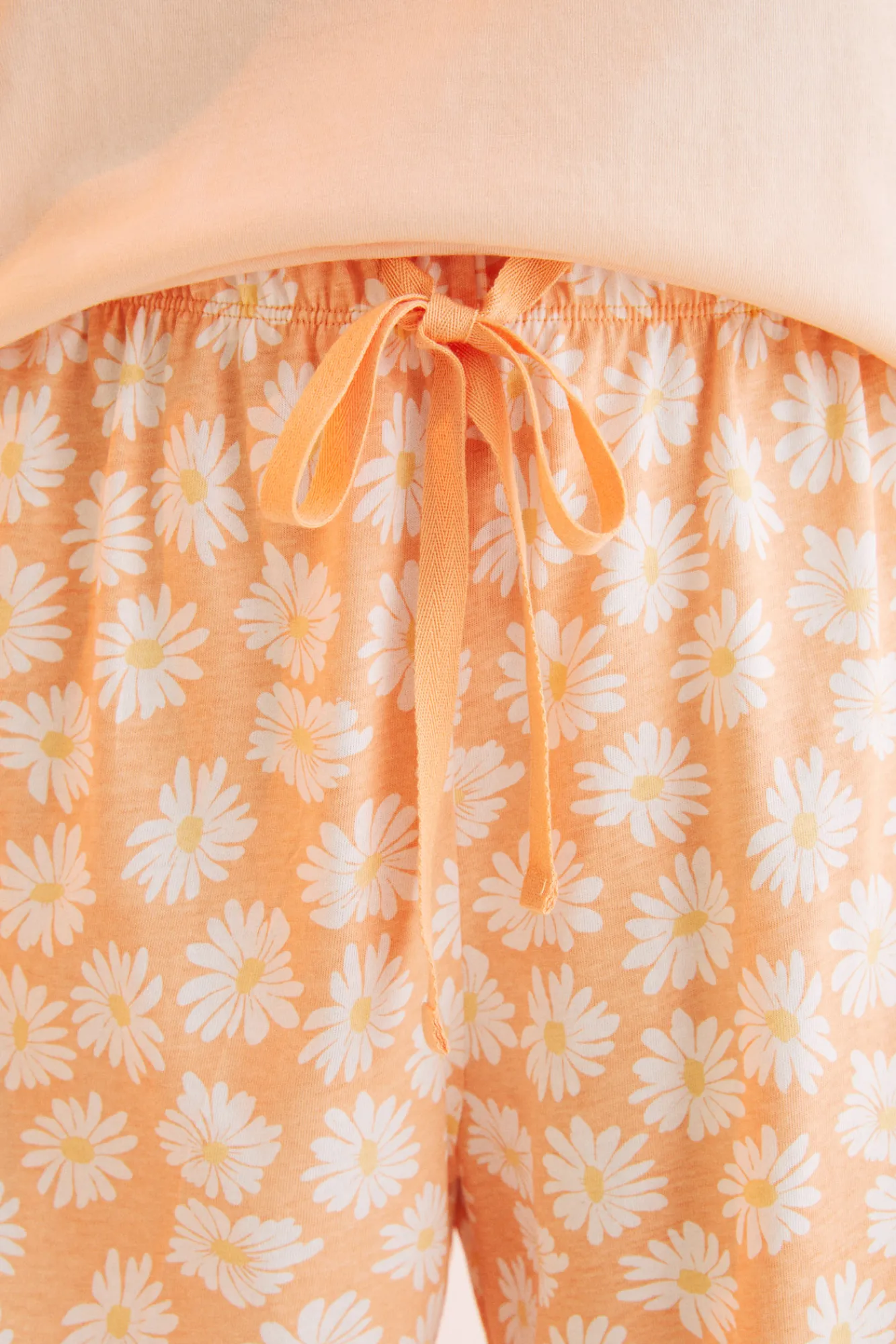 Women'secret Pijama Corto 100% Algodon Snoopy Naranja Sale
