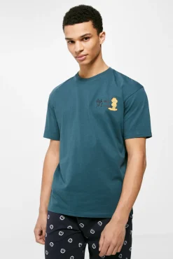* Pijama Corto Garfield™ Azul Sale
