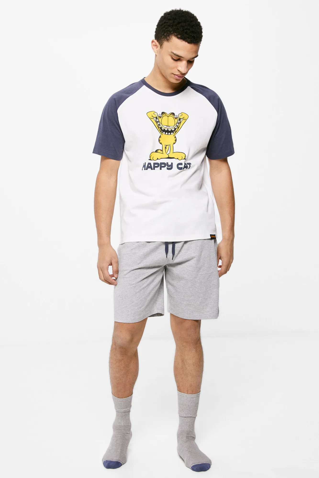 * Pijama Corto Garfield™ Marfil Discount