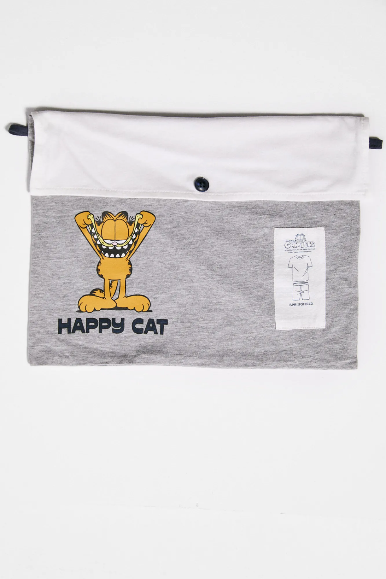 * Pijama Corto Garfield™ Marfil Discount