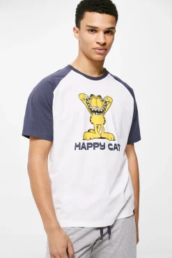 * Pijama Corto Garfield™ Marfil Discount