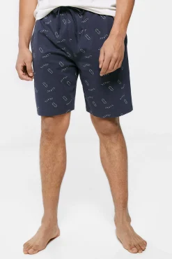 * Pijama Corto Skate Azul Oscuro Discount