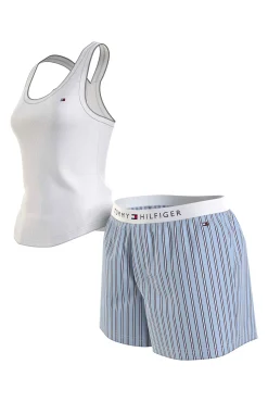 * Pijama De Short Y Camiseta Sin Mangas Estampado Outlet