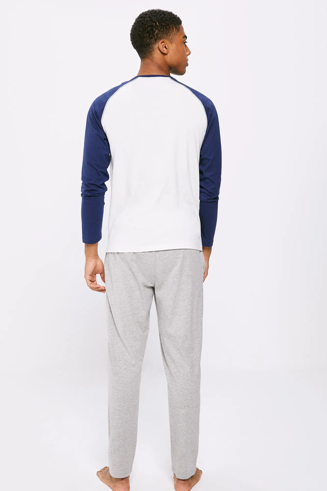 * Pijama Largo Popeye™ Gris Medio Discount