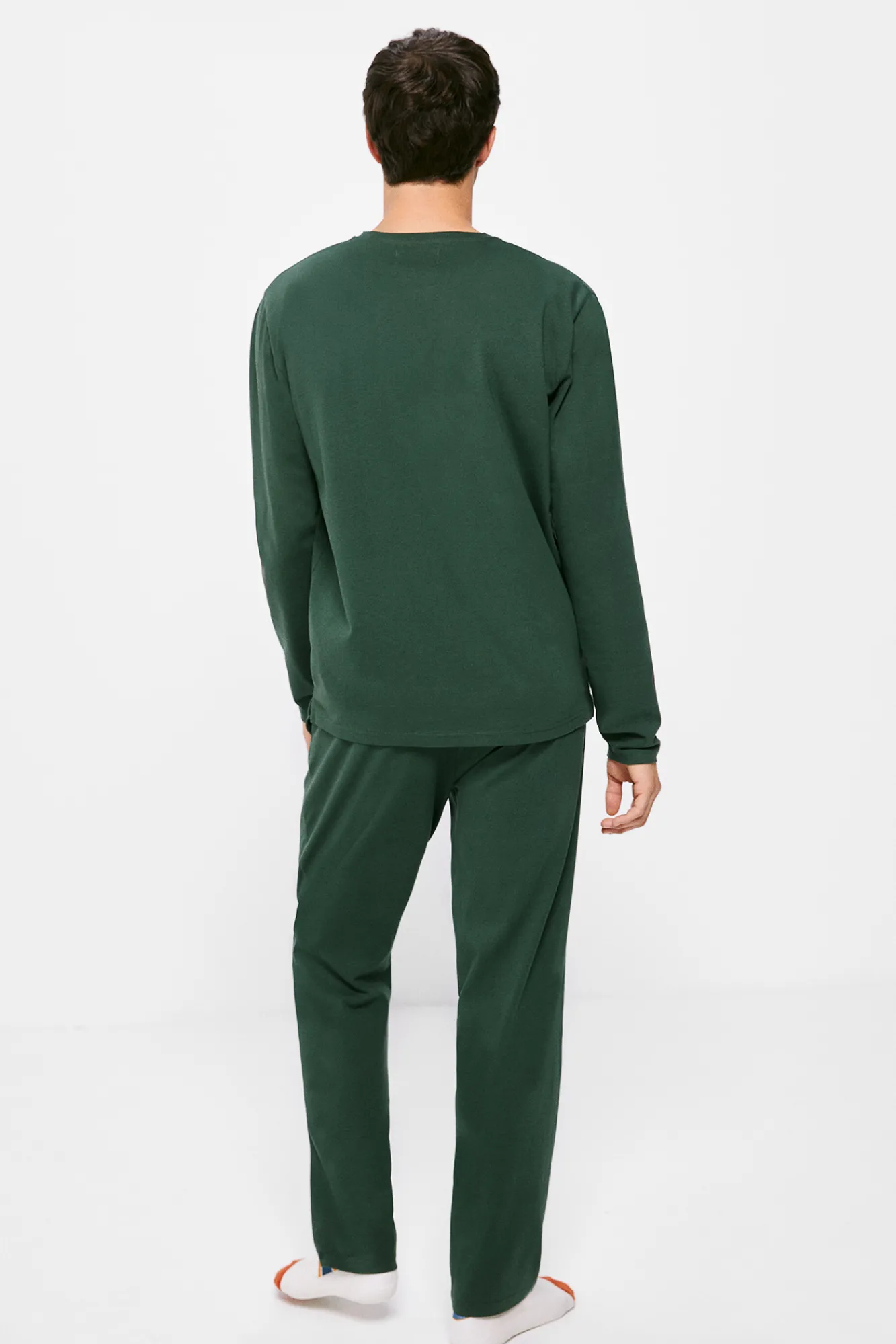 * Pijama Monocolor Extra Comfort Verde Discount
