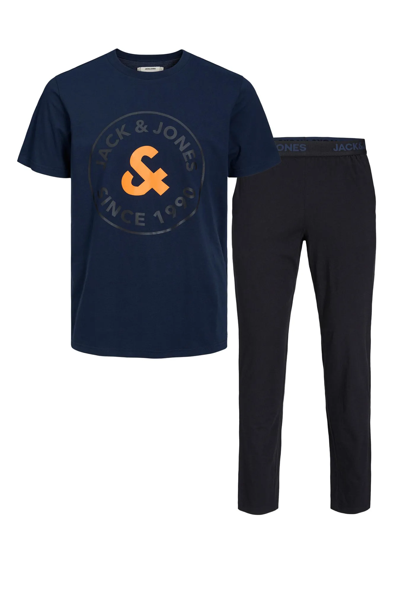 Jack & Jones Pijama Tacto Suave Azul