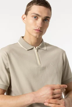 Tiffosi Polo Archer Beige Medio Sale
