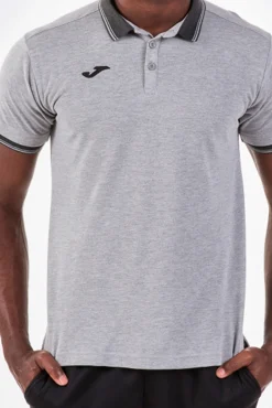 Joma Polo Bali Ii Gris M/C Gris Oscuro Outlet