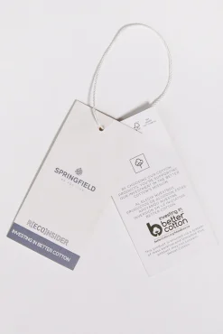 * Polo Basico Pique Slim Azul Discount
