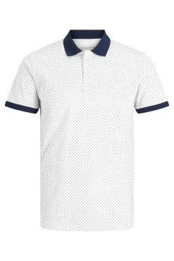 Jack & Jones Polo Clasico Blanco Online