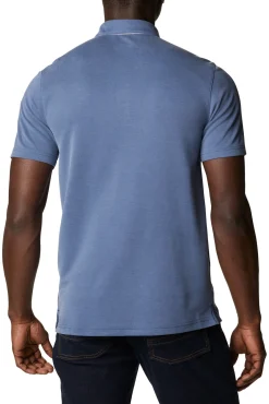 Columbia Polo Para Hombre Nelson Point™ Azul Best