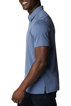 Columbia Polo Para Hombre Nelson Point™ Azul Best
