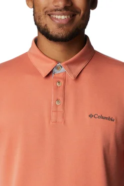 Columbia Polo Para Hombre Nelson Point™ Naranja