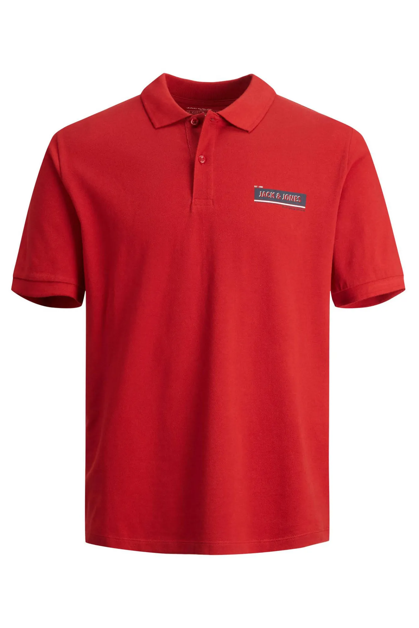 Jack & Jones Polo Con Logo Rojo New
