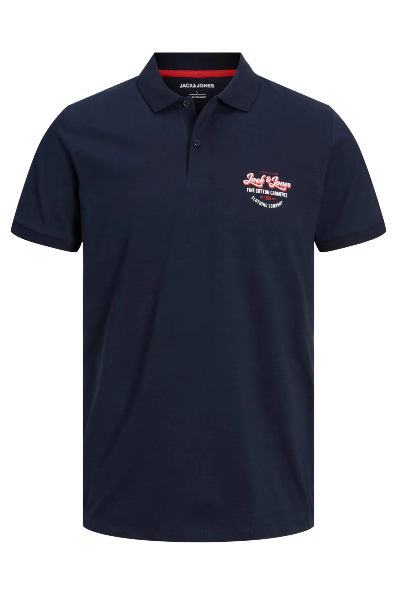 Jack & Jones Polo Con Logo Navy Best