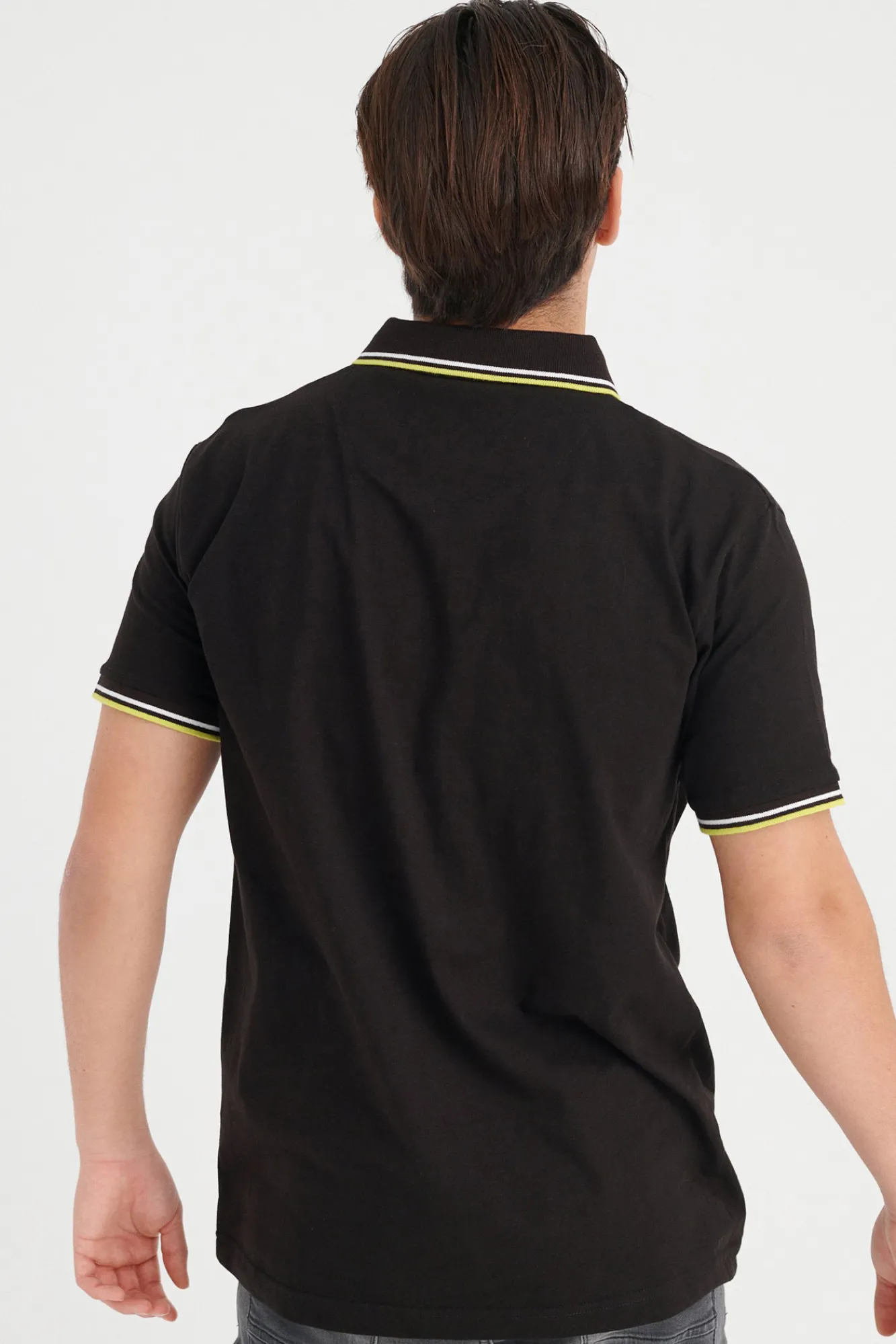 Inside Polo Contrastes Negro Best