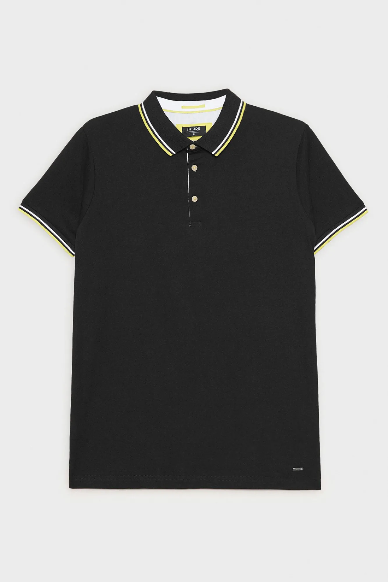 Inside Polo Contrastes Negro Best