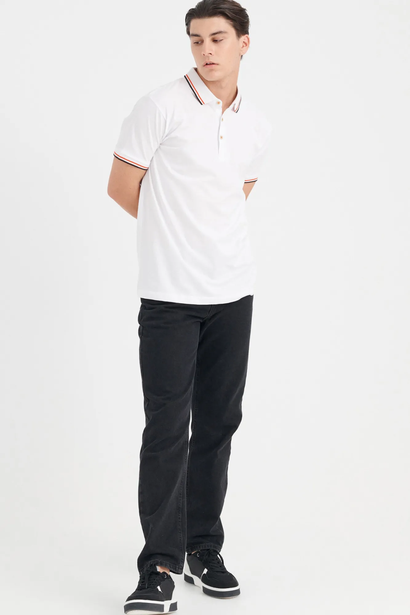 Inside Polo Contrastes Blanco Sale